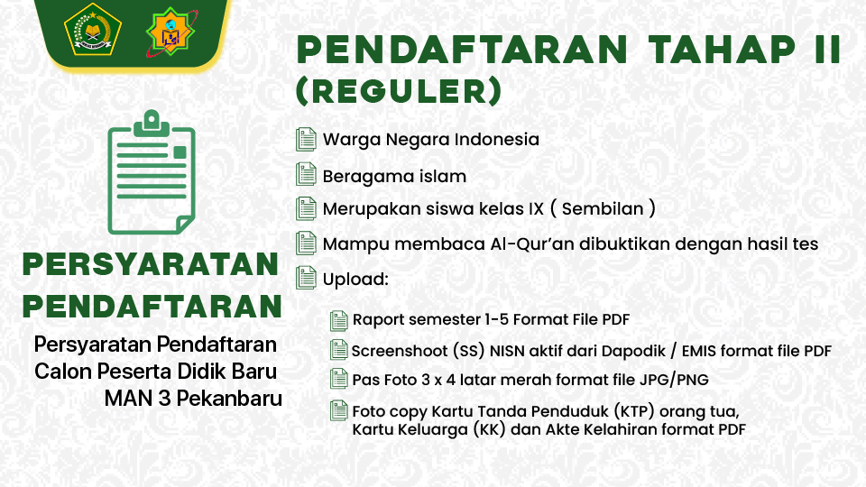 persyaratan